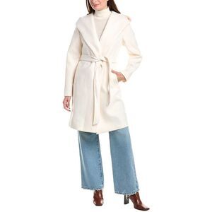 Frye Womens  Long Belted Coat